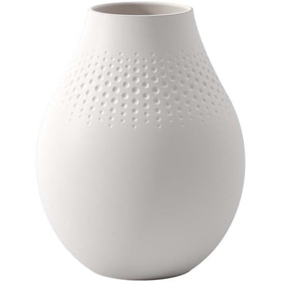 Villeroy & Boch Collier Blanc Vase Pearl