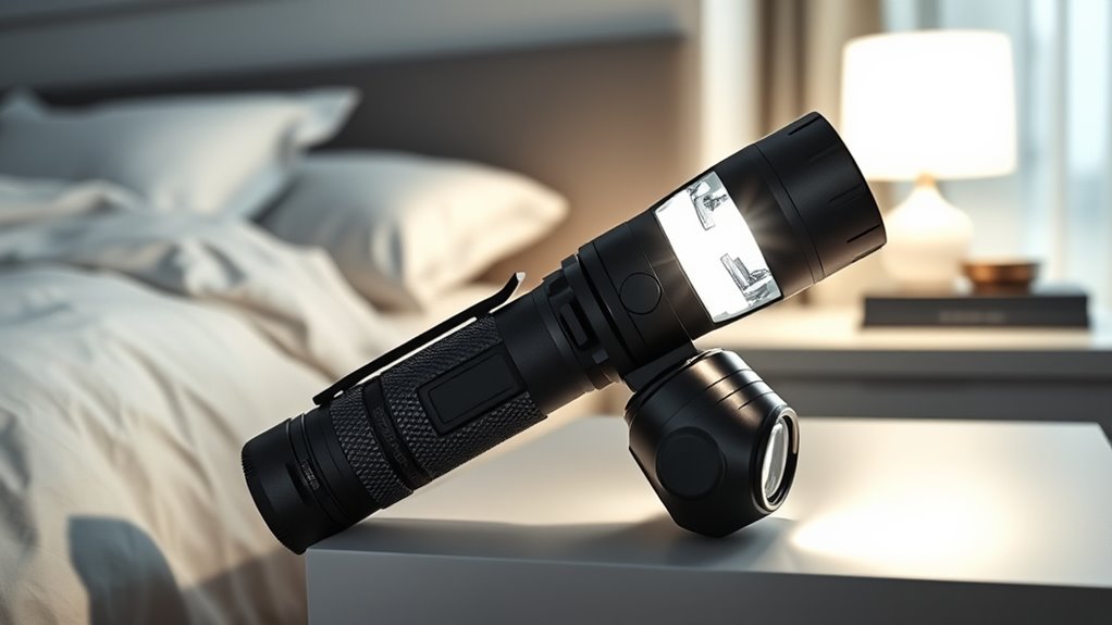 emergency bedroom flashlight essentials
