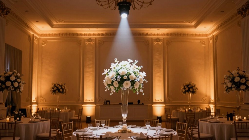 enhance atmosphere with lighting