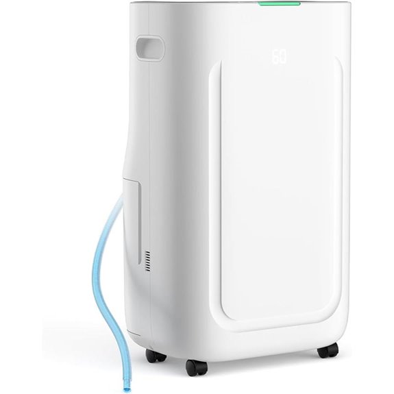 Aufgerüsteter Dehumidifier mit Timer und Verriegelung