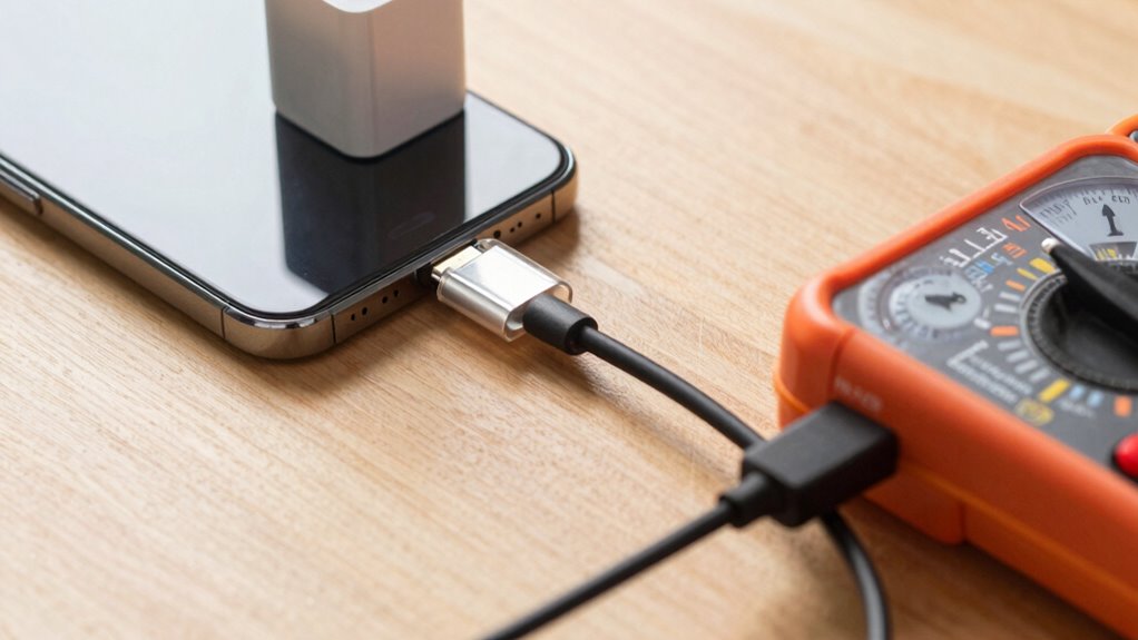 ensure device and charger compatibility