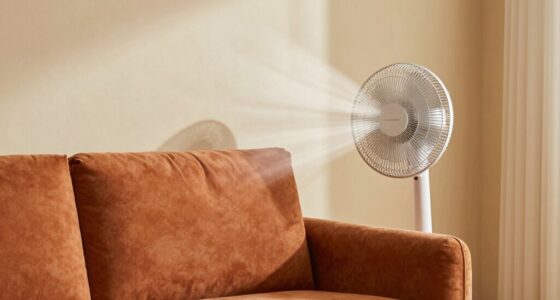 ensure furniture airflow circulation