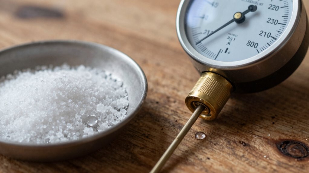 Stelle regelmäßig sicher, dass das Hygrometer genau ist