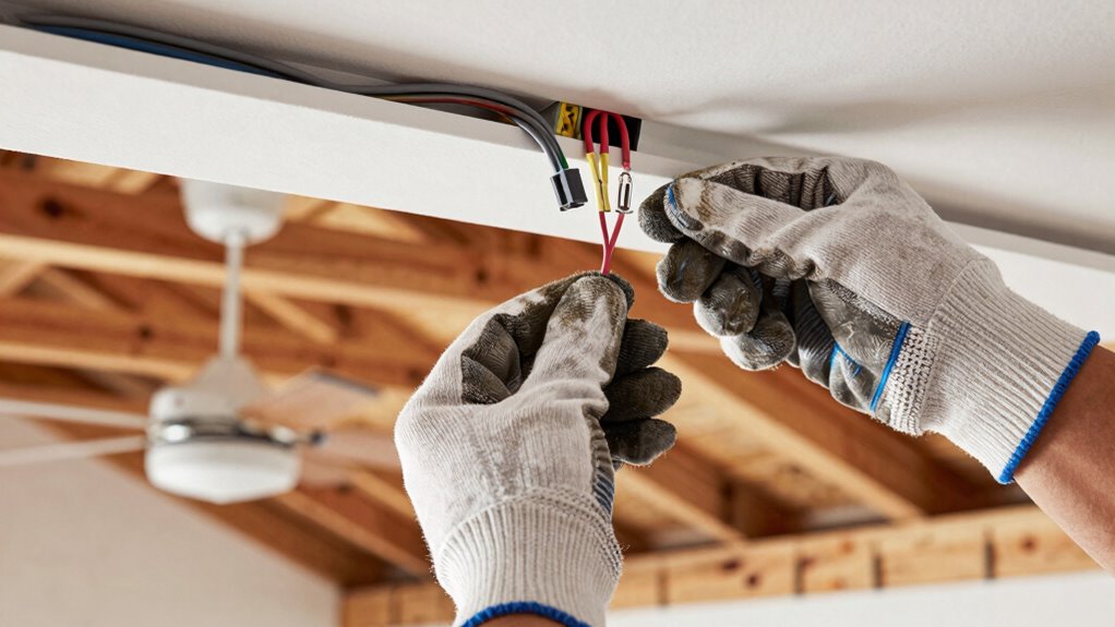 sicherstellen, dass die Verkabelung sicher ist