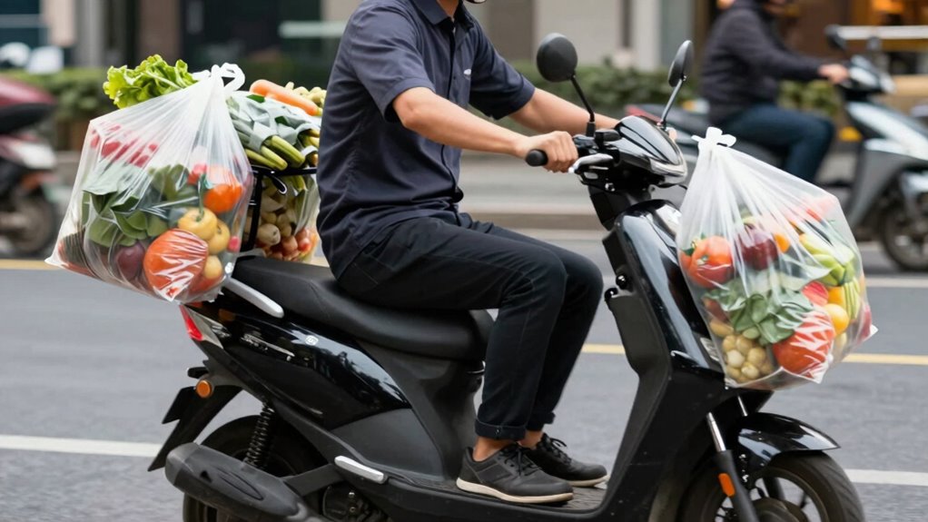 evenly distribute groceries safely