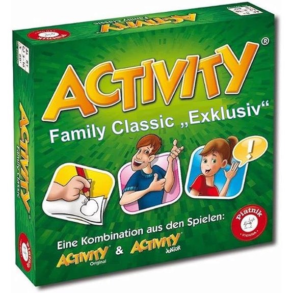 Piatnik Activity Familienspiel: Pantomime Zeichnen Erklären
