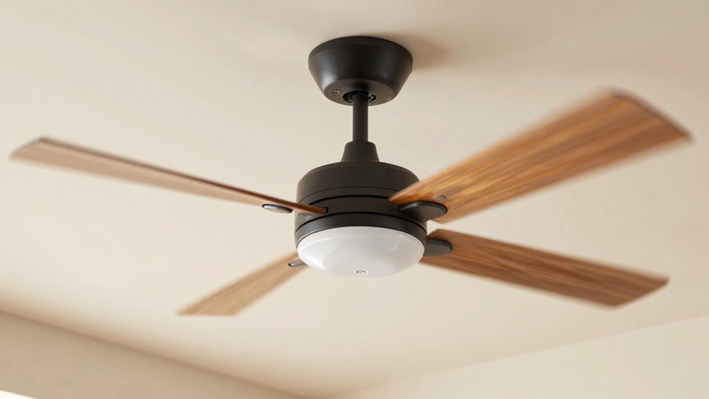 fan rotation influences airflow comfort