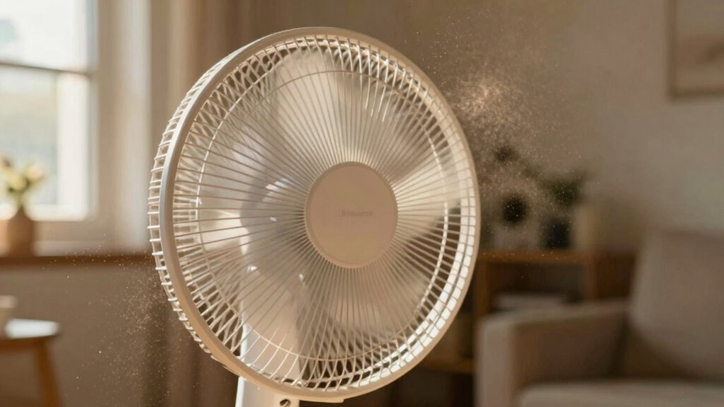 fans dust allergies air