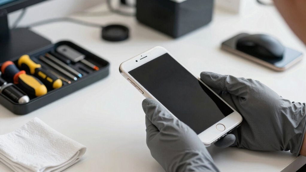 Endgültige Gerätevorbereitung checklist