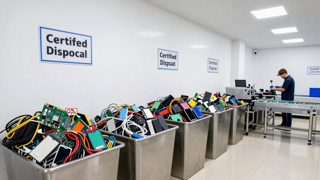 find certified recycling centers