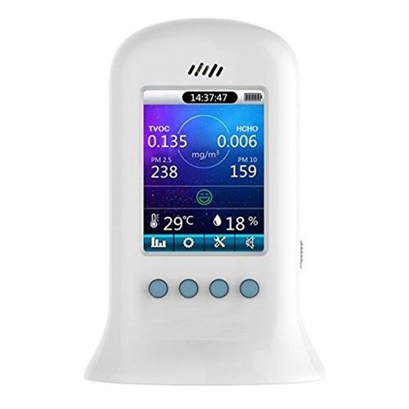 Feinstaub- und Gas-Messgerät (PM2.5/PM10 HCHO Benzol)