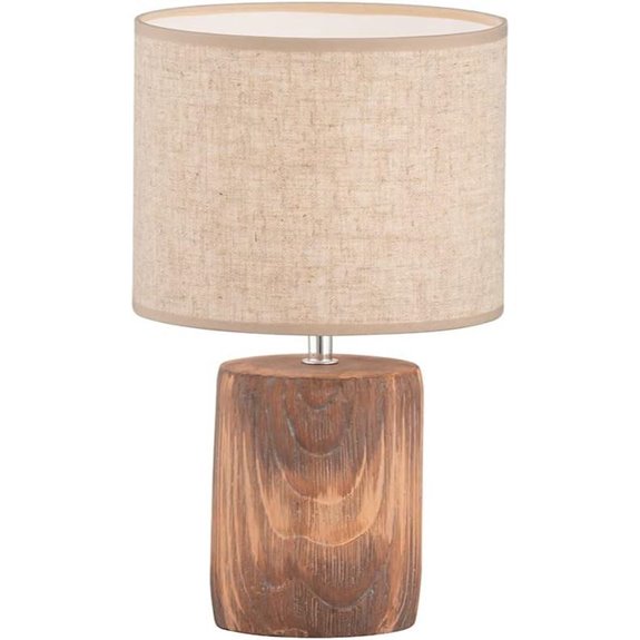 Fischer & Honsel Malik Beton- & Leinen-Tischleuchte