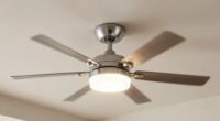 flicker free bright ceiling fans