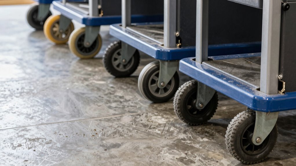 floor friendly wheel selection