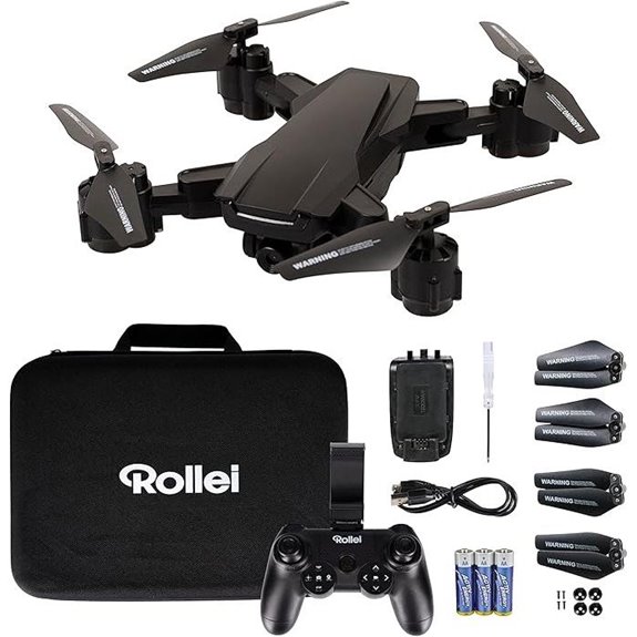 Rollei Fly 60 Combo Drohne mit WLAN und App-Steuerung