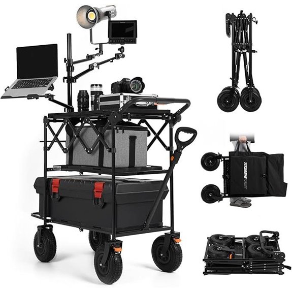 TARION faltbarer Kamera-Trolley für Fotografen