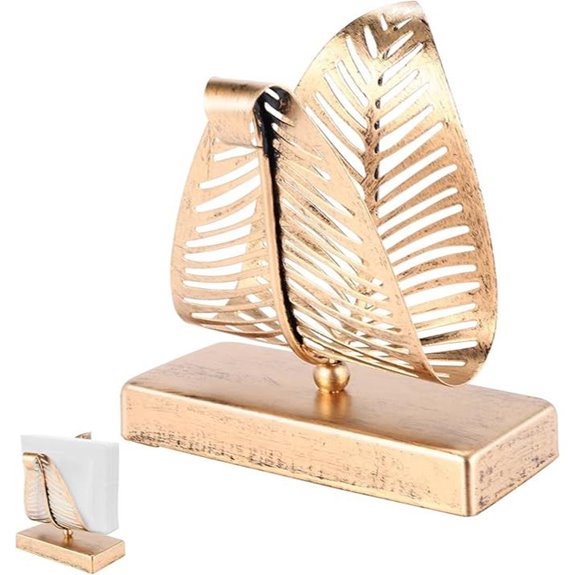 Freistehender Serviettenhalter und Spender