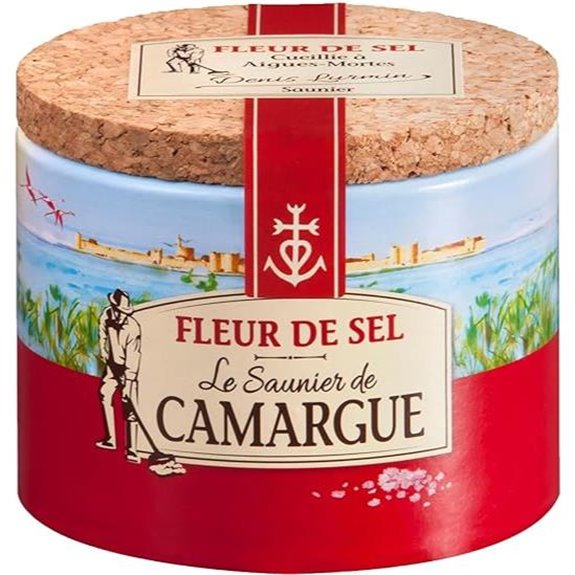 Le Saunier de Camargue Fleur de Sel aus Frankreich - 125 Gramm