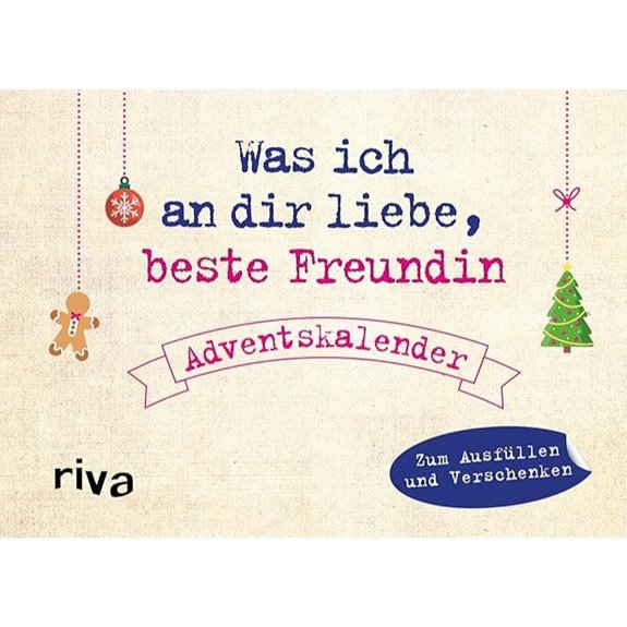 Best Friend Adventkalender Hardcover Geschenk
