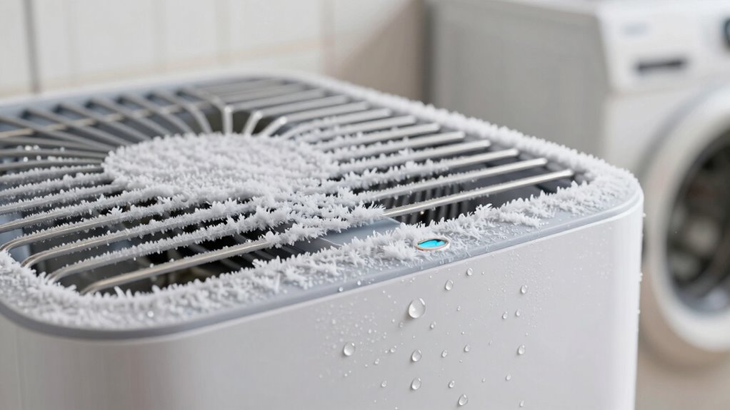 Frostbildung beim Entfeuchter