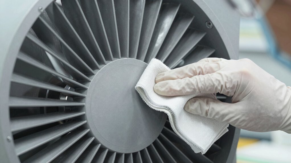 gentle thorough fan cleaning