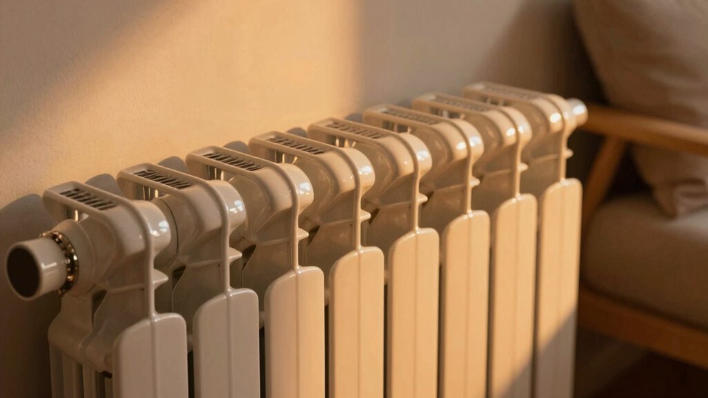 allmähliche Ölradiatorheizung