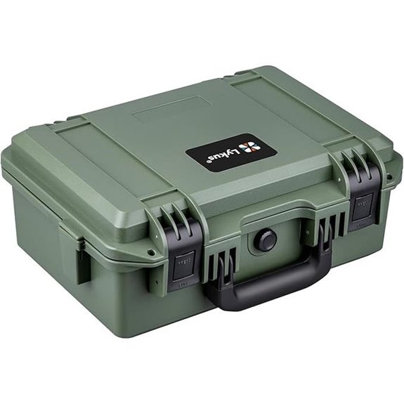 Lykus Waterproof case Green Suitcase