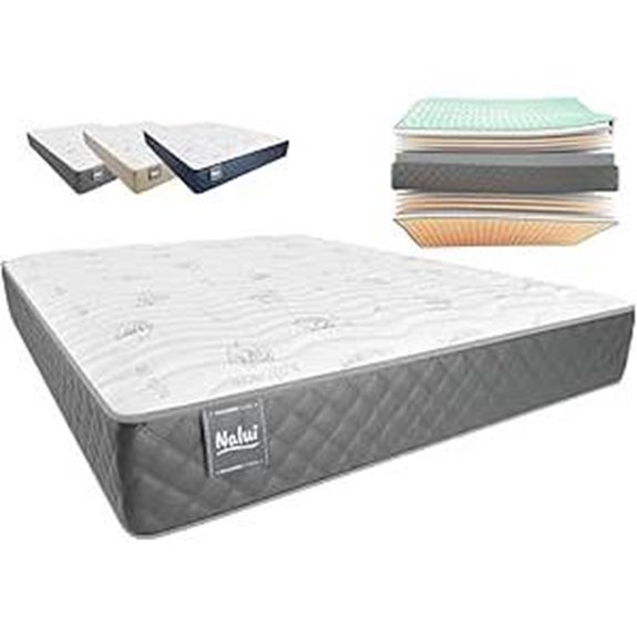 ZZ Rest Memory Foam Mattress 150x200cm Grey