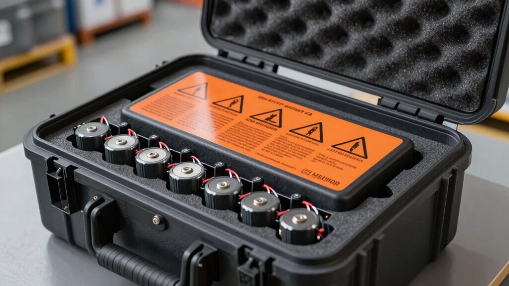 ruhig eine Batteriesituation bewältigen