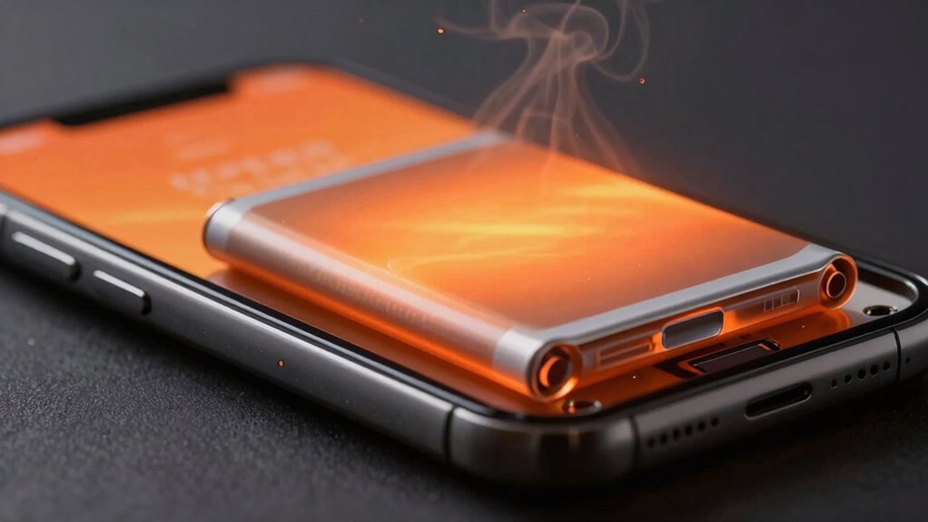 handle swollen battery safely