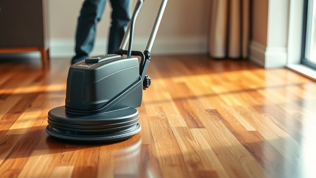 hardwood floor buffer considerations