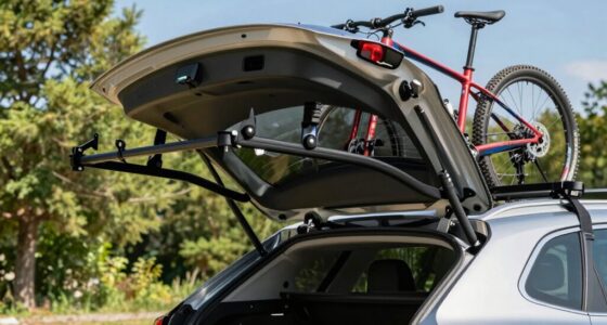 hatch access swing away racks