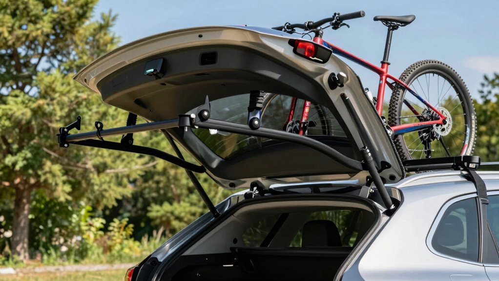 hatch access swing away racks