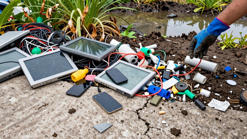 hazardous chemicals contaminating environment