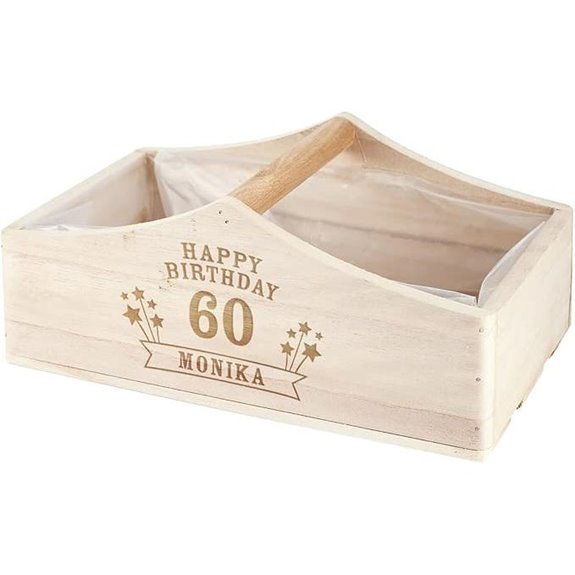 Herz & Heim Pflanzkorb Geburtstagsgeschenk Dekor