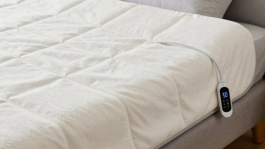 Heizbare Matratzenschonauflage Sicherheit