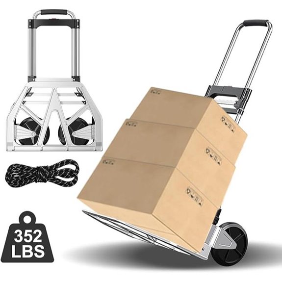 Smartmak Schwerlast-Faltwagen mit Rädern