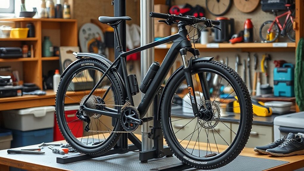 heavy duty e bike repair stands