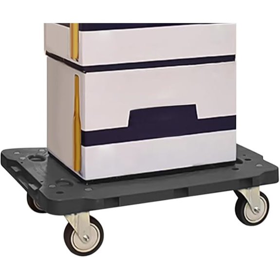 Schwerlast-Ausziehbarer Moving Cart mit Rädern