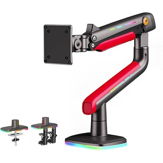 Schwere Lasten-Überwachungs-Monitor-Halterung für breite Bildschirme