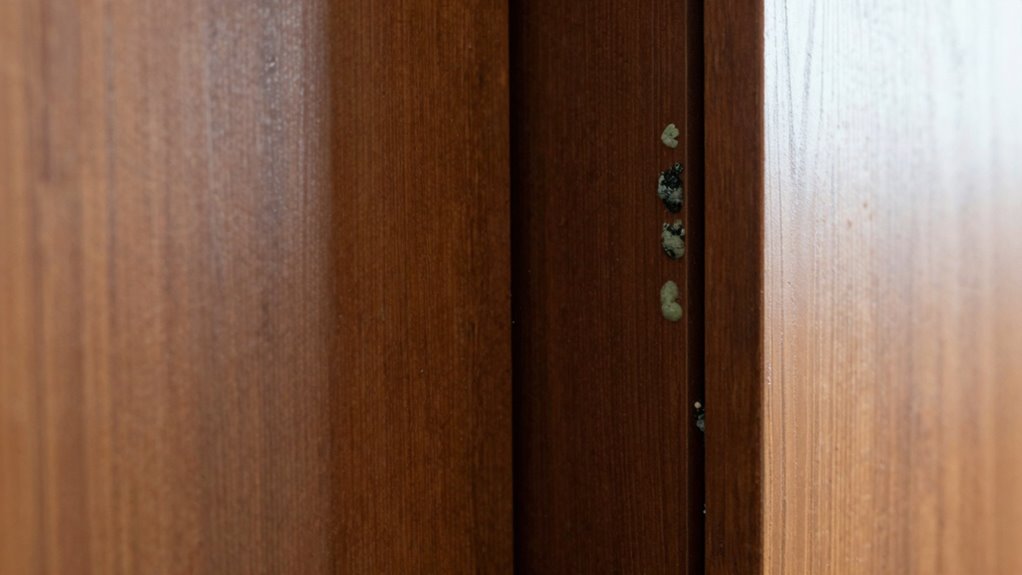 versteckter Schimmel hinter Kleiderschränken