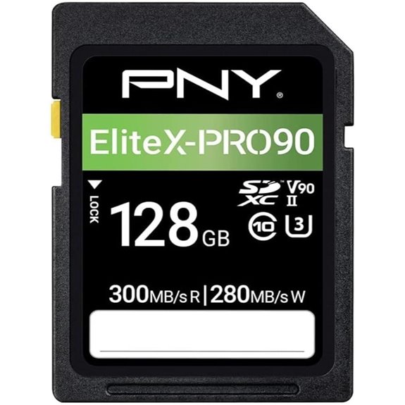 PNY 128GB EliteX-PRO 90 Klasse 10 U3 V90 UHS-II SD Speicherkarte