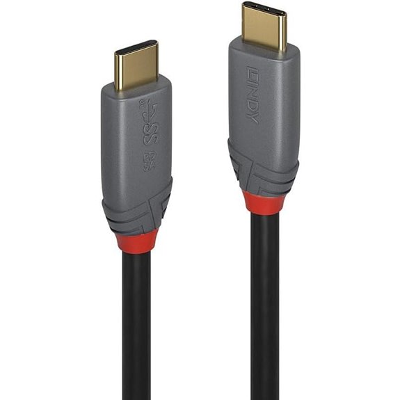 LINDY 36903 USB 3.2 Type C auf C Kabel 2 m 20 Gbps 5 A PD