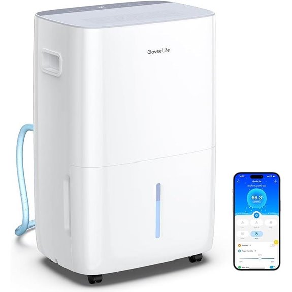 GoveeLife Smart Dehumidifier für Zuhause 4.500 Sq.Ft