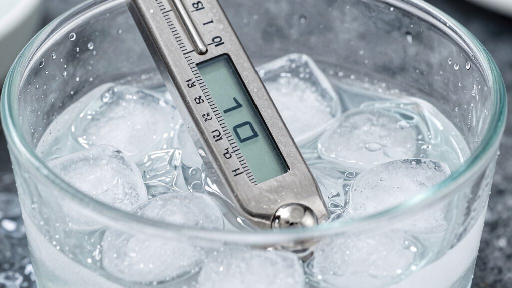 ice water calibration method