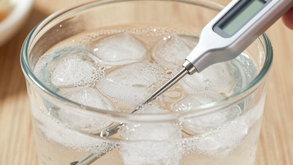 Ice water calibration test