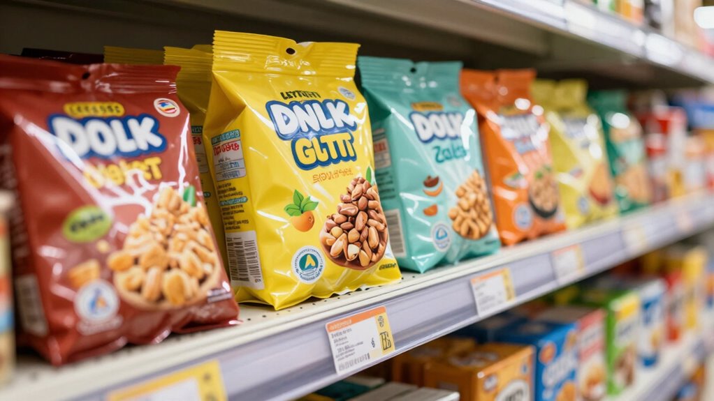 identifiziere klare transparente Etiketten