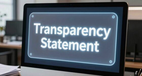 immediate credibility through transparency