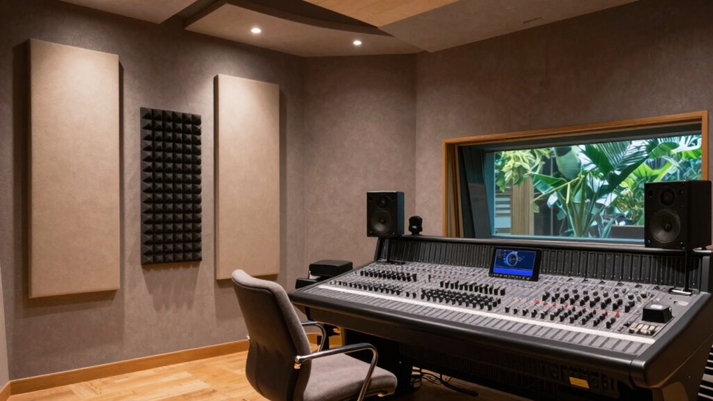 improve room acoustic conditions