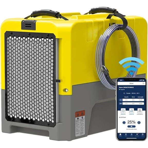 ALORAIR 180PPD Gewerbe-Trockenluftentfeuchter mit WLAN